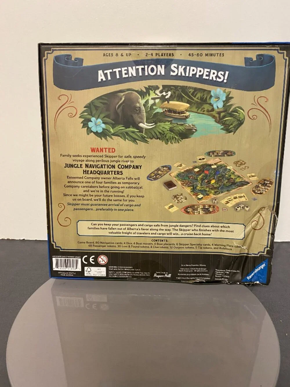 Disney Jungle Cruise Board Game and Science activities sets